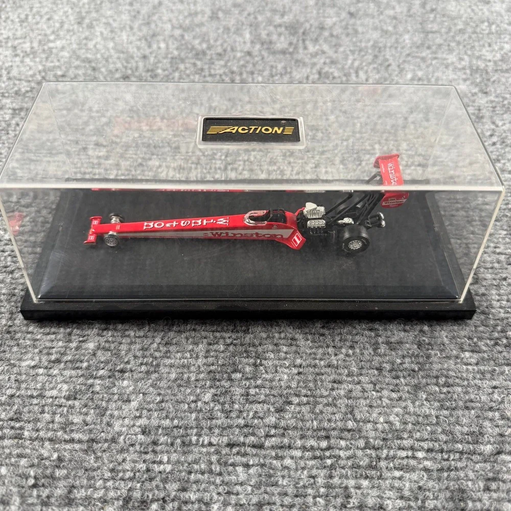 Action Diecast Dragster Red Winston NHRA Top Fuel Racing Collectible